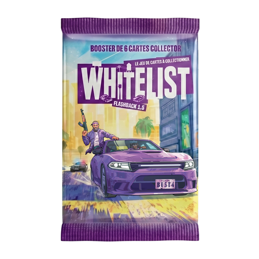 Booster de 6 cartes collector Flashback 1.5