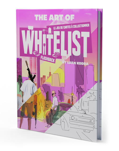 Le livre Artbook Whitelist Flashback