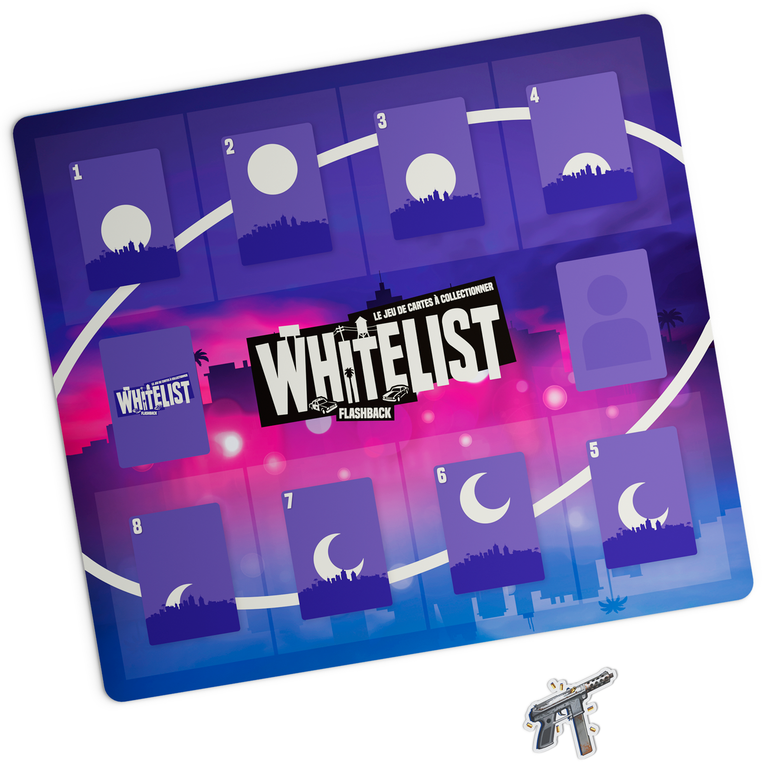 Le tapis de jeu + 1 Sticker