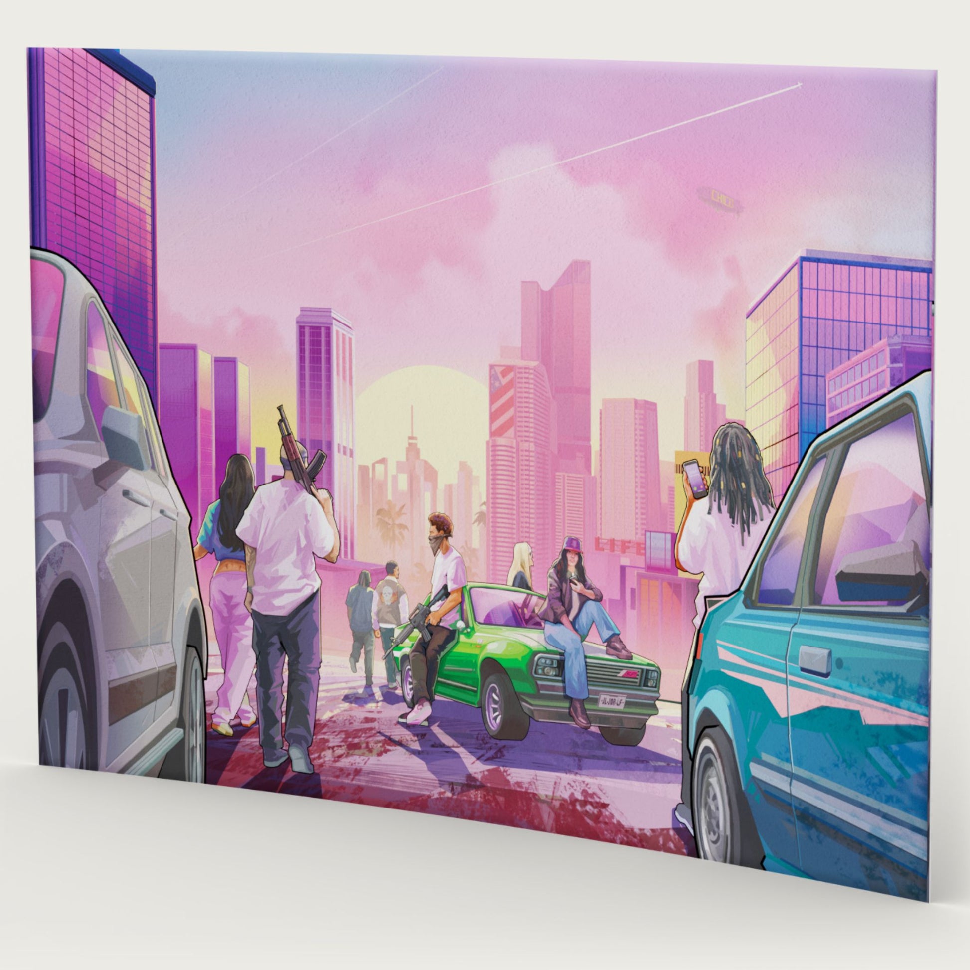 Lithographie A4 exclusive – Whitelist Flashback