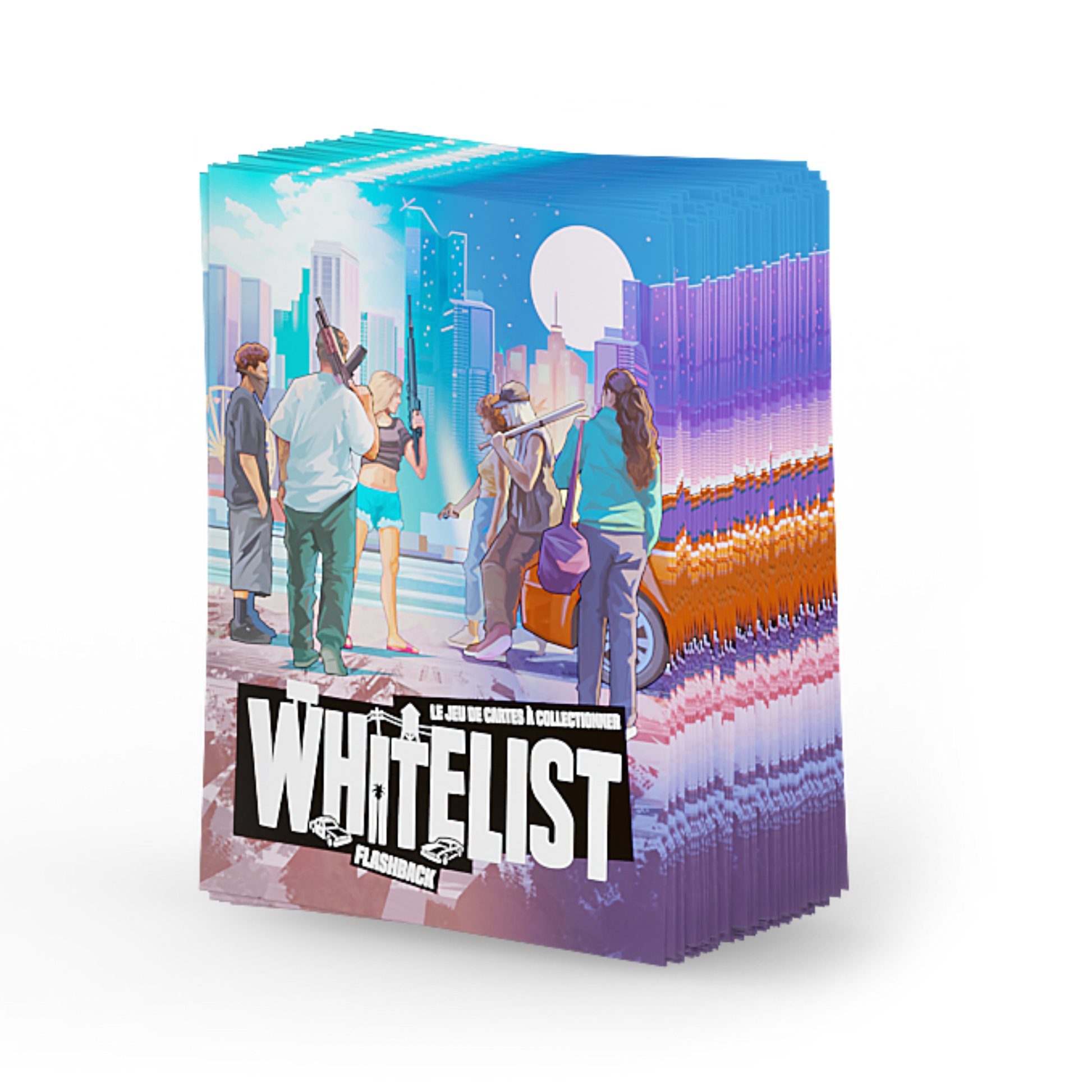 Pack de 100 sleeves Whitelist – Flashback