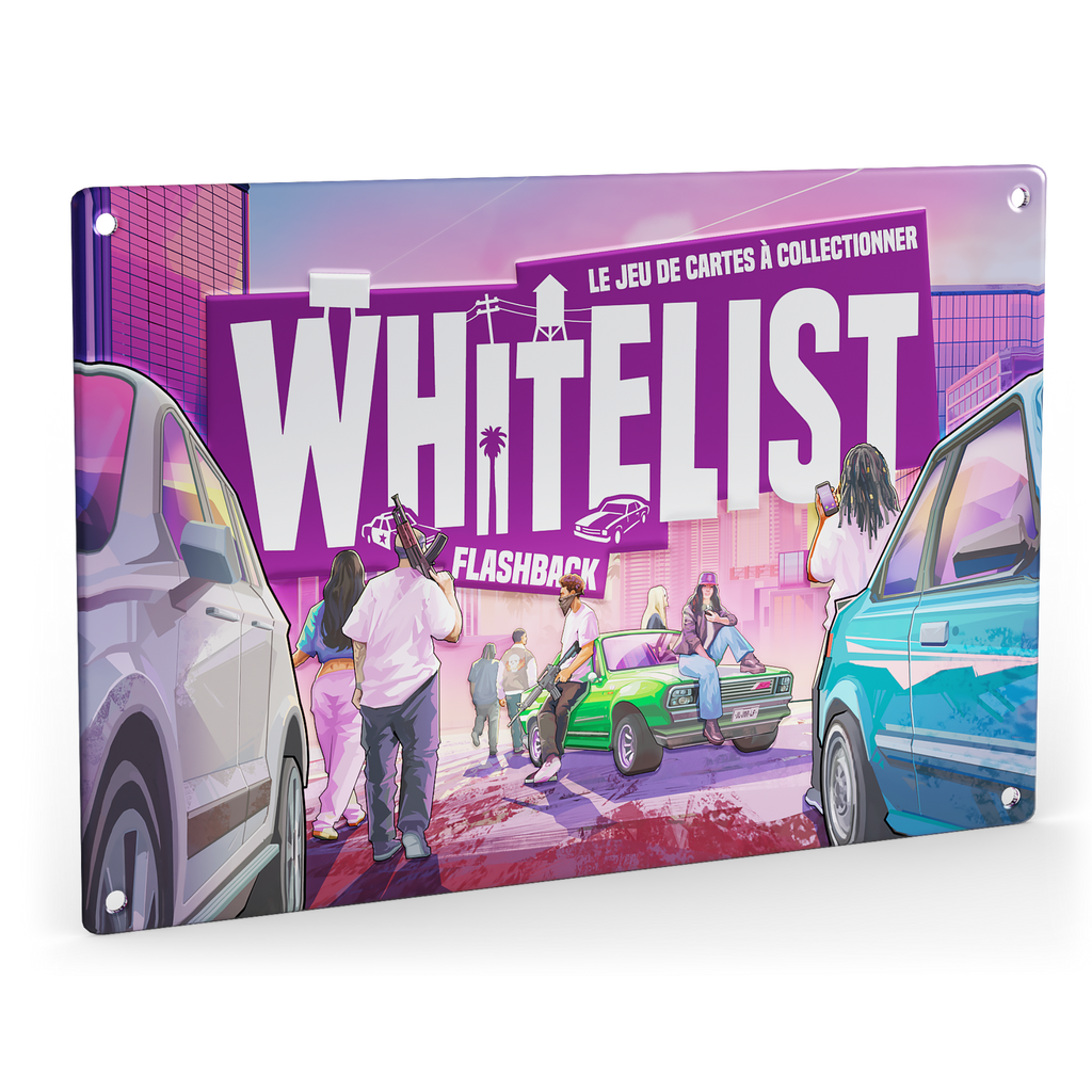Panneau de porte en métal Whitelist – Flashback (exclusif)