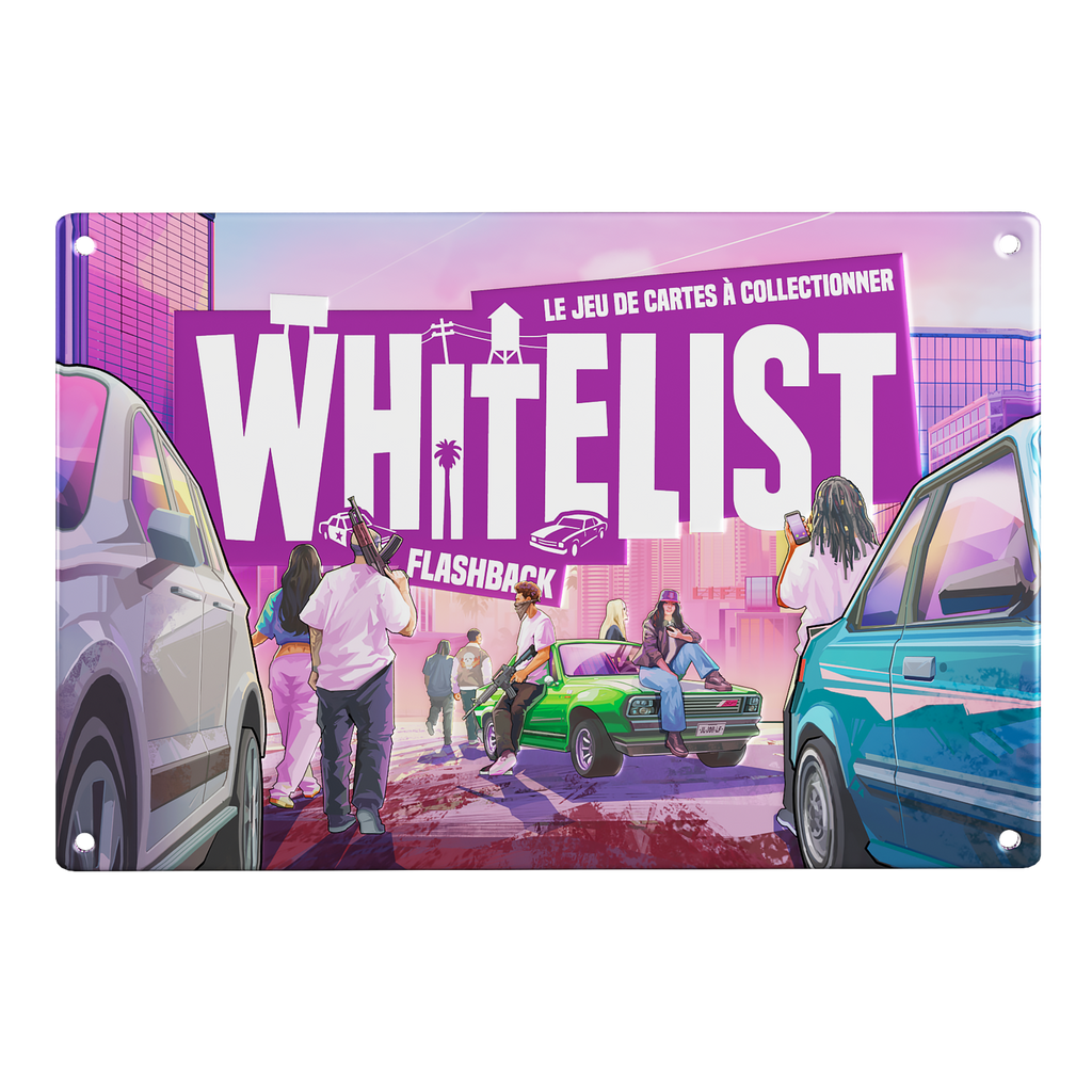 Panneau de porte en métal Whitelist – Flashback (exclusif)